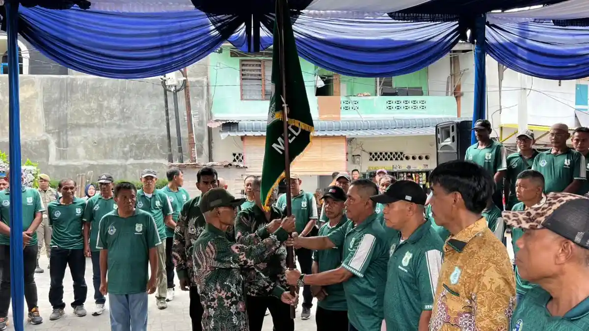 Keluarga Besar Mantan Pemain PSMS Medan Dilantik, Jumlah Anggota Lebih 200 Orang