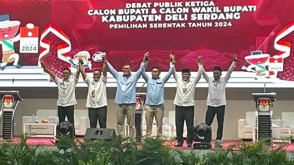 Kubu 01 dan 03 Tolak Hasil Rekapitulasi Penghitungan Suara untuk Pilkada Deli Serdang