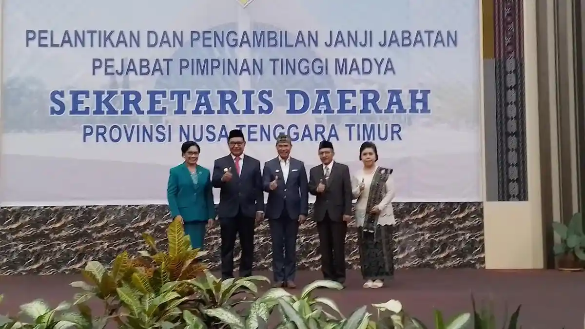 Gubernur Viktor Puji Sekda NTT Kosmas Lana: Orang yang Bagus dan Berpengalaman