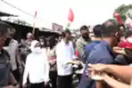 Kunjungan Presiden Jokowi ke Pasar Pasir Gintung Bandar Lampung