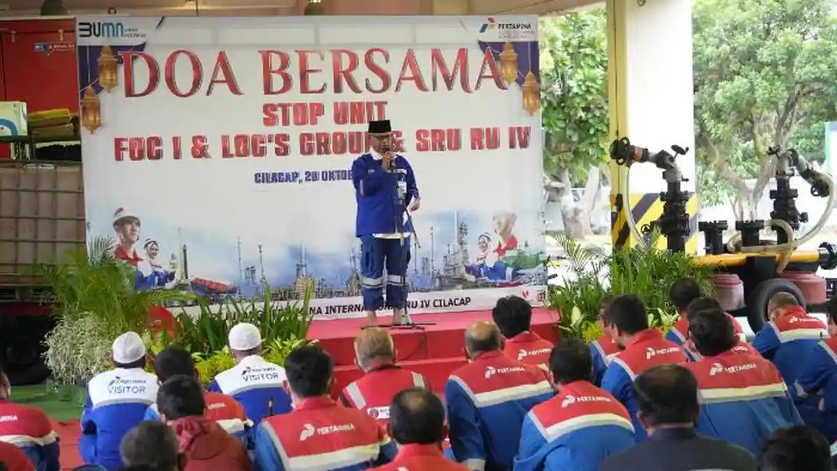 Doa Bersama dan Santunan untuk Rumah Yatim & Masjid Awali Pit Stop Kilang Cilacap 2022