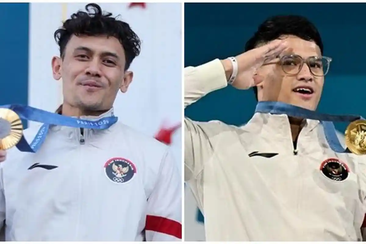 Segini Bonus Pemerintah untuk Veddriq dan Rizki Atlet Indonesia Raih Emas di Olimpiade Paris 2024