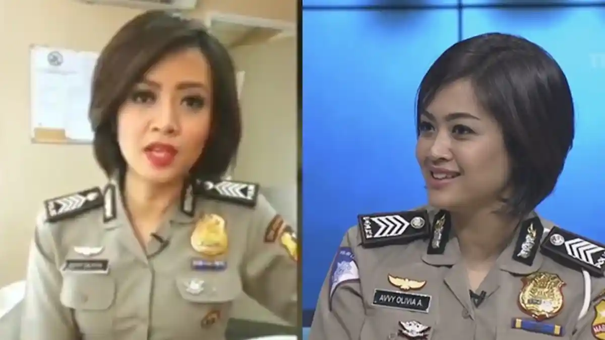 Sosok Polwan Ini Pernah Jadi Pramugari Polri yang Berpenumpang Teroris, Ini Profil Ipda Avvy Olivia