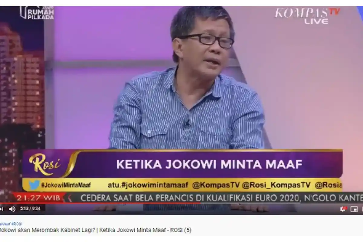 Ditolak 6 Kampus, Rocky Gerung Sebut Pesantren yang Mengundangnya: Lebih Terbuka Ngruki dari Istana