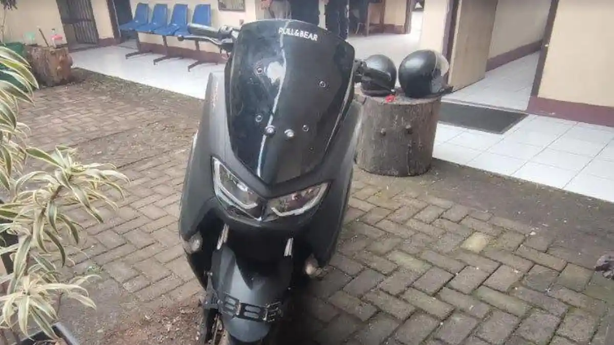 Takut Dikejar Warga, Begal Motor Kabur ke Hutan Desa Gemito, Motor Rampasan Ditinggal 