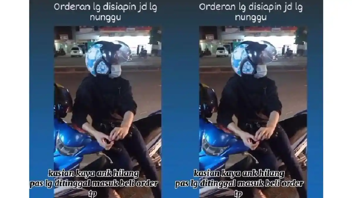 Viral Wanita Tak Malu Temani Pacar Bekerja sebagai Driver Ojol, Ternyata Begini Kisah di Baliknya