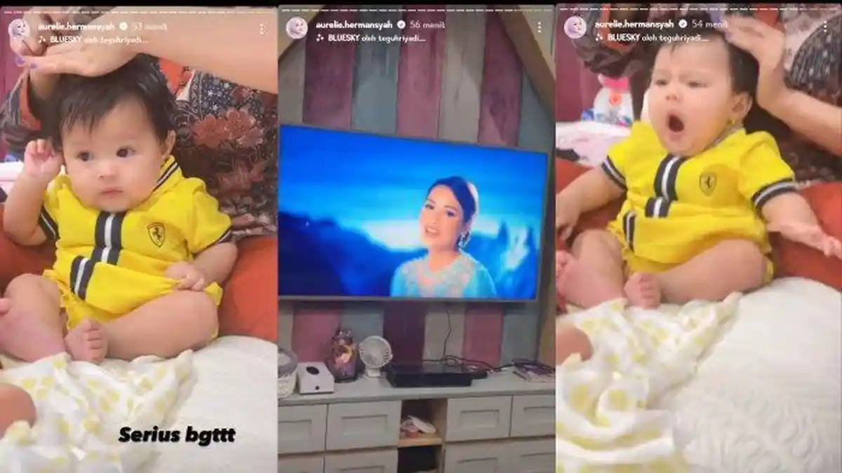 Ameena Sampai Bengong Lihat Video Klip Atta Halilintar dan Aurel