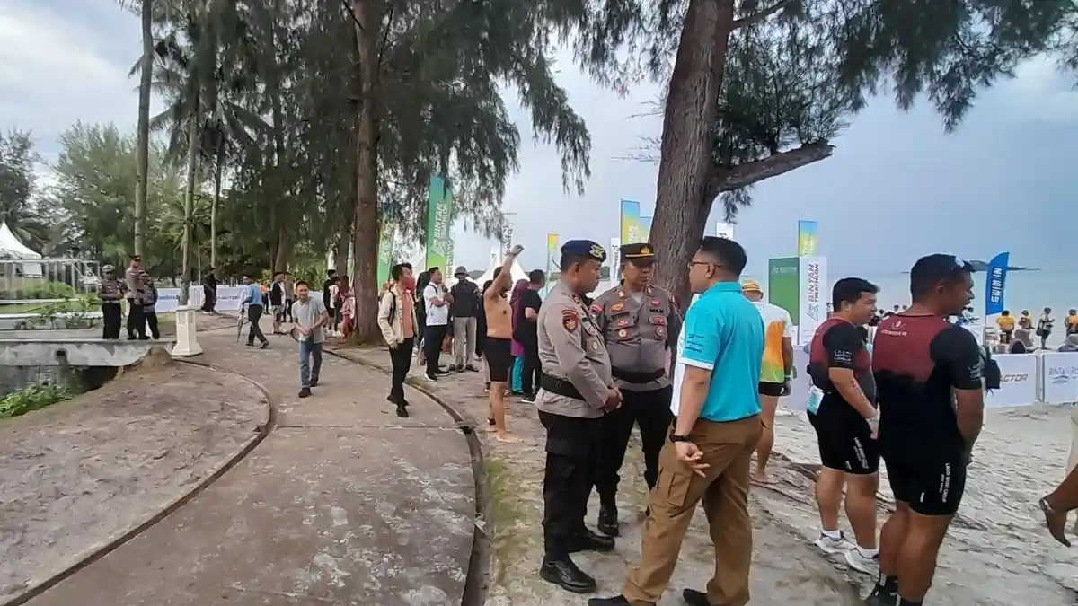 160 Personel Gabungan Amankan Bintan Triathlon 2024