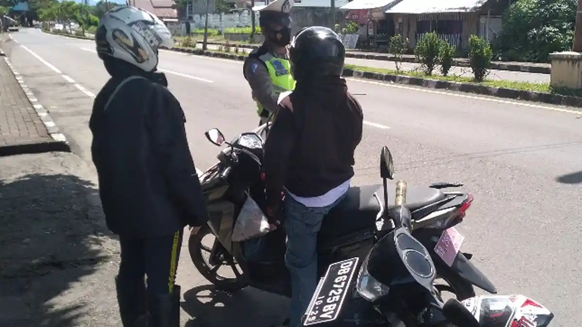 Dikeluhkan Mengganggu, Polres Minsel Kembali Gelar Razia Knalpot Bising