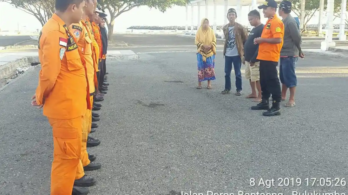 Pencarian Nelayan Hilang di Perairan Bantaeng Dihentikan