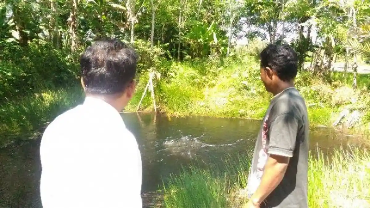 Heboh Semburan Gas di Barito Kuala, Warga Panik