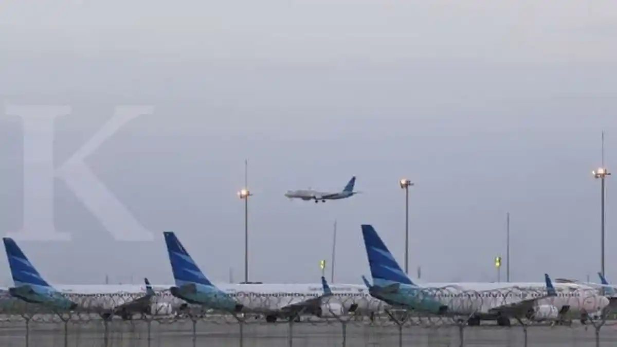 Gara-gara Layang-layang, Garuda Indonesia Perbaiki Pesawat Hingga Rp 500 Juta
