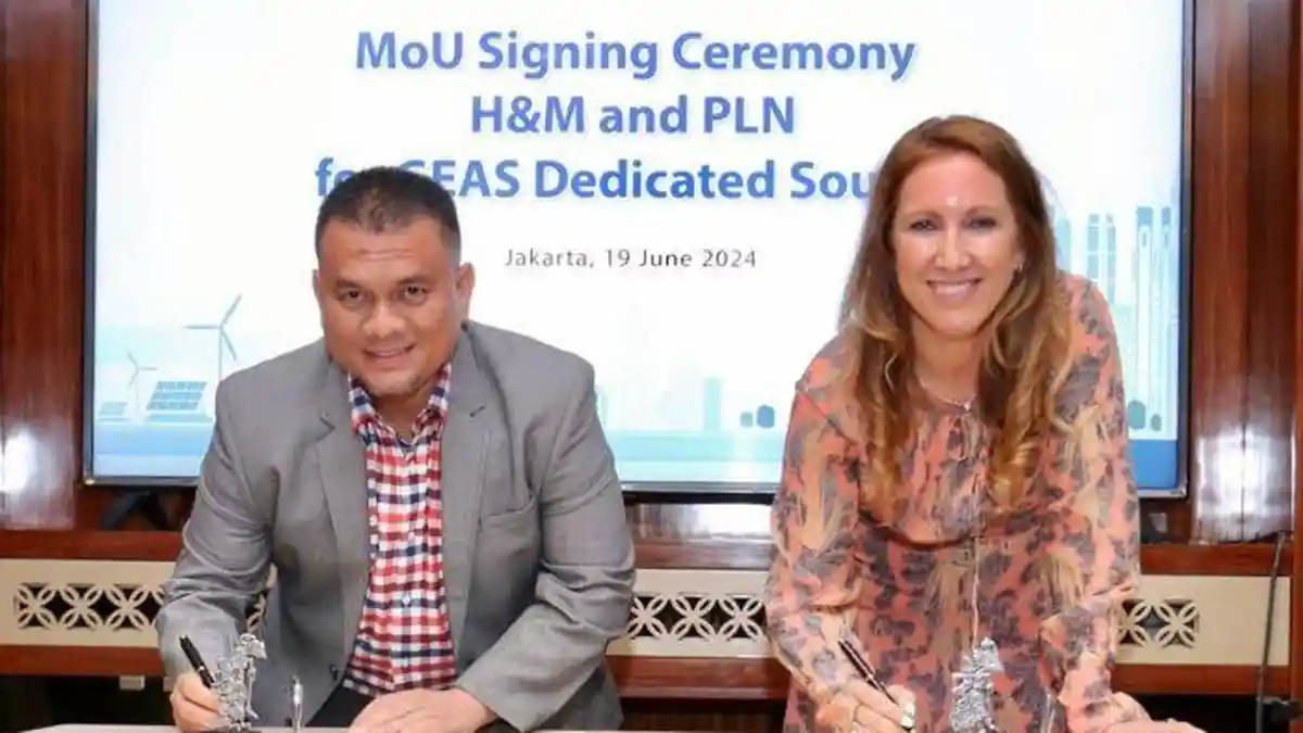 Dukung Langkah Dekarbonisasi, PLN Siap Suplai Energi Hijau ke H&M Group