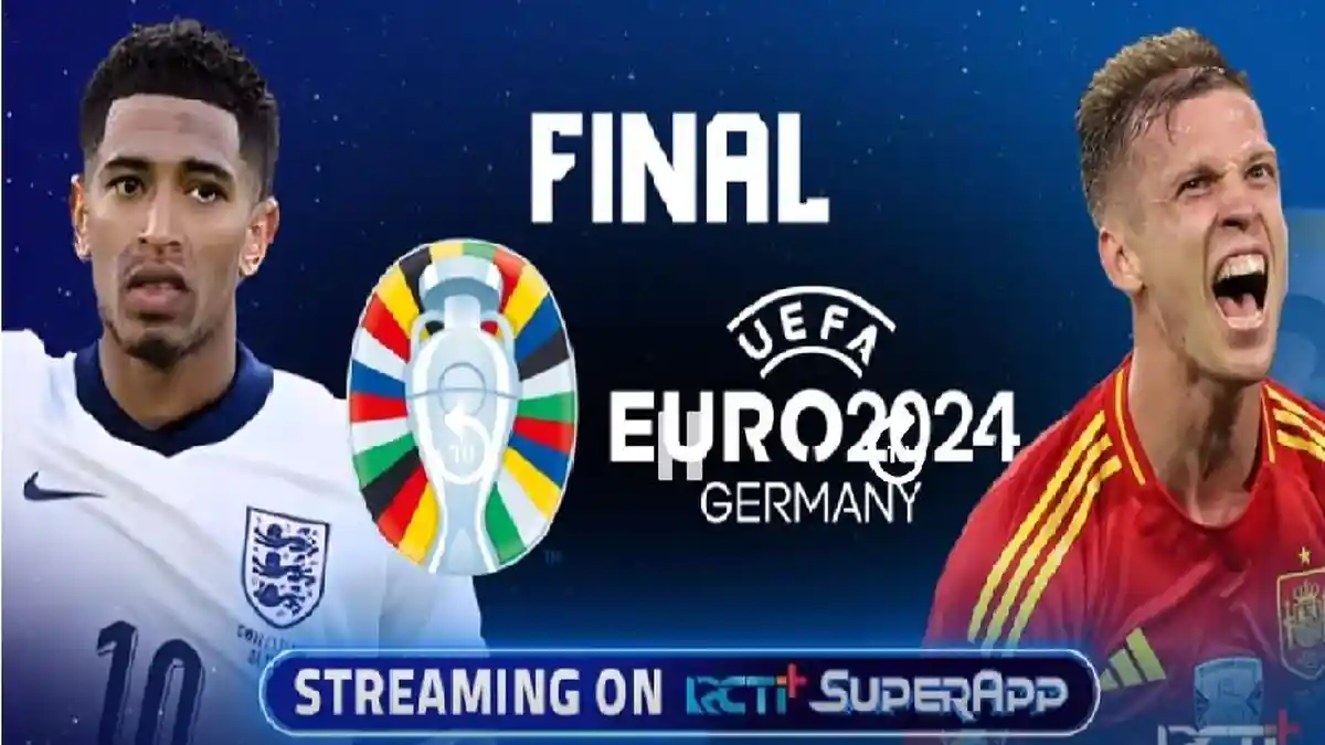 Link Live Streaming Spanyol VS Inggris Final Euro 2024, Nonton Gratis di Handphone