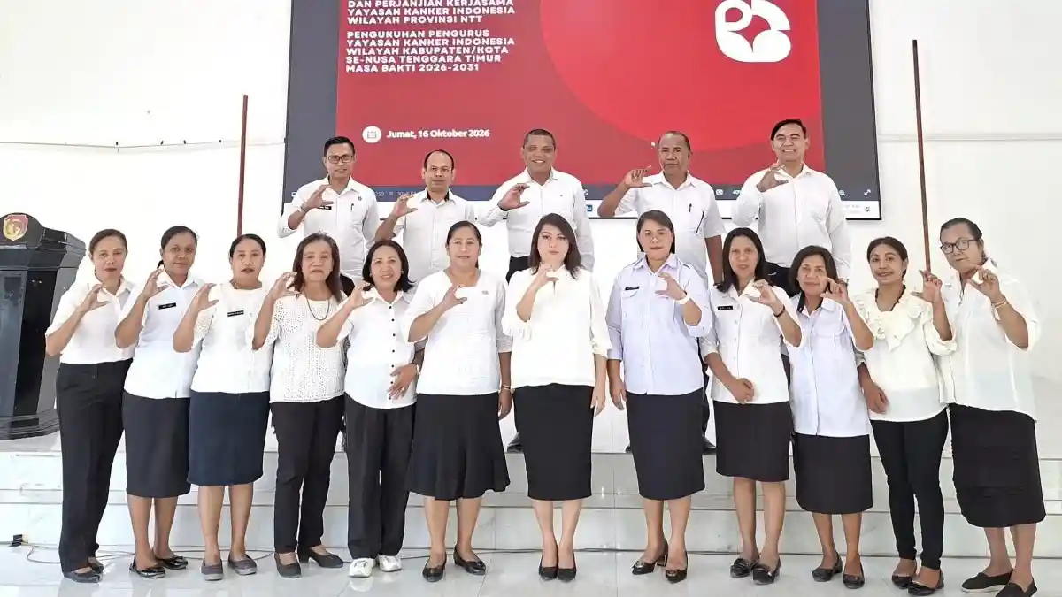 Pengurus YKI Belu Dikukuhkan, Lidwina Ng Lay Dorong Edukasi dan Deteksi ...