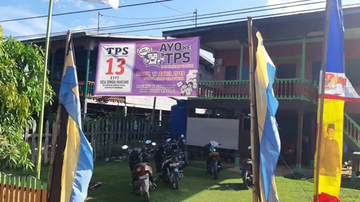 VIDEO EKSKLUSIF - Suasana Pemilu 2019 di Sebatik, Perbatasan Indonesia - Malaysia, Begini Tradisinya