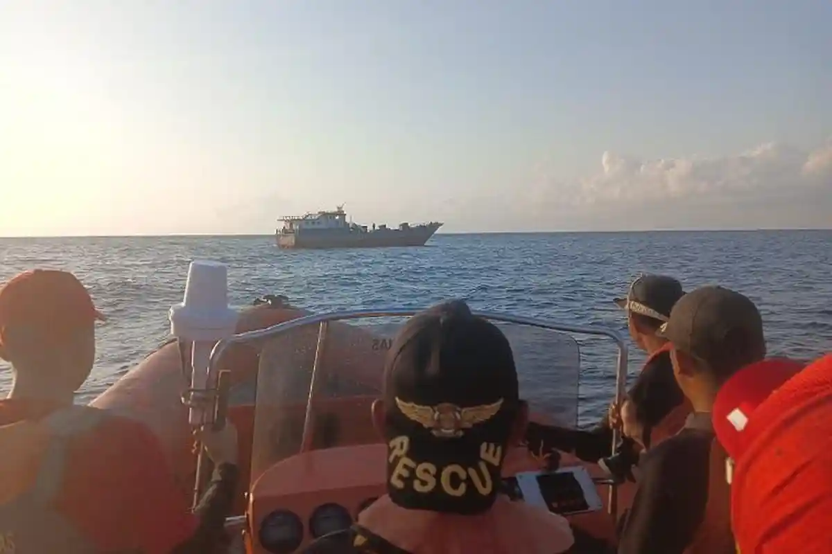 Kondisi KM Sumber Rejeki 03 Alami Black Out Usai Tabrakan dengan MV Sami di Perairan Buton Sultra