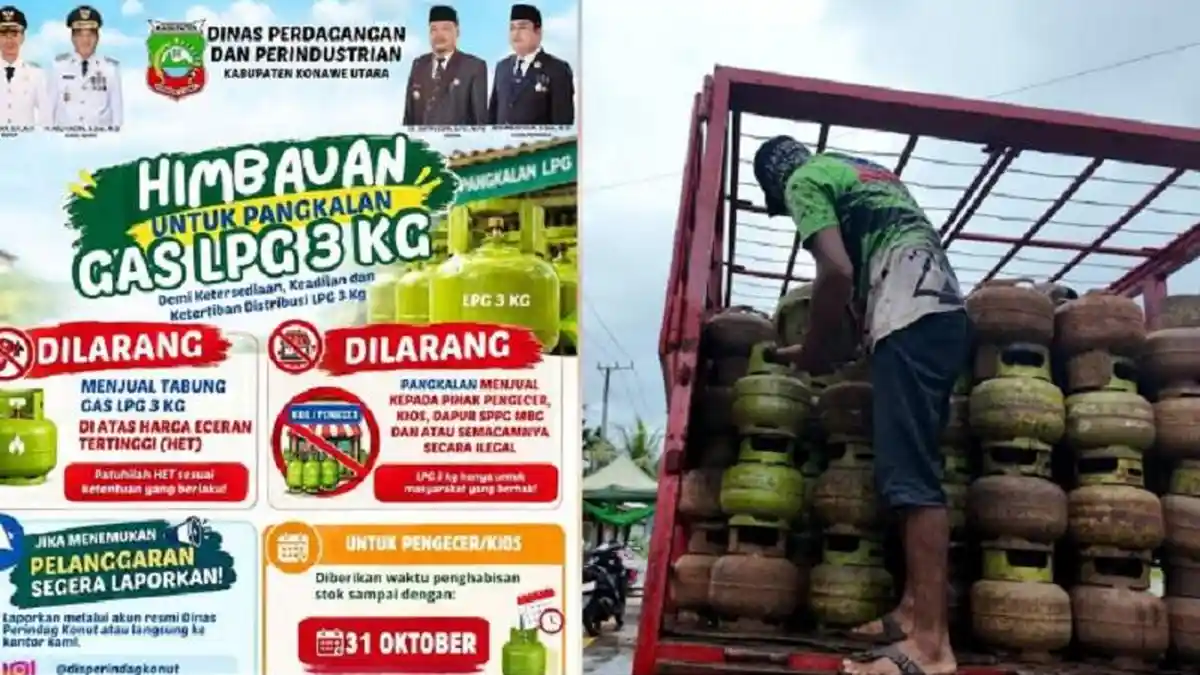 Penertiban Distribusi Elpiji 3 Kg di Konawe Utara, Agen Dilarang Jual ...