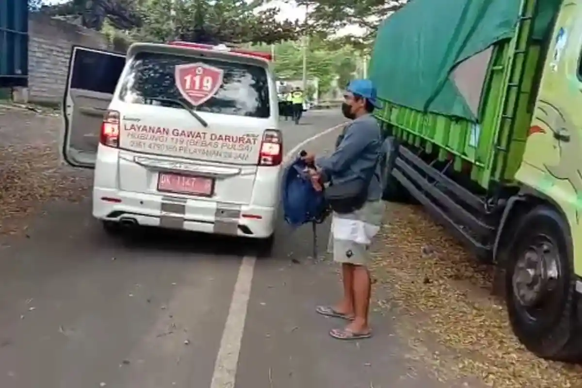 Sopir Truk Reaktif Rapid Test di Tabanan, Gugus Tugas Covid-19 Tunggu Hasil Swab Test