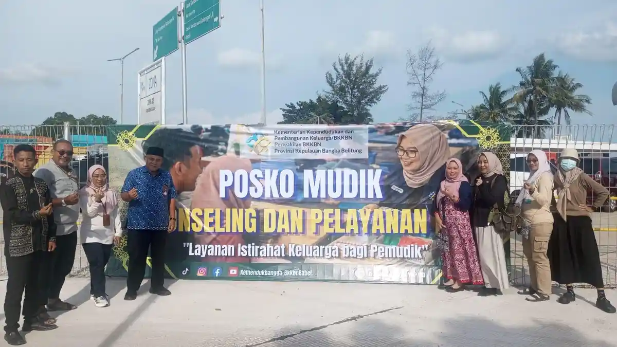 Posko Mudik di Pelabuhan Tanjung Kalian, BKKBN Buka Layanan Kesehatan ...