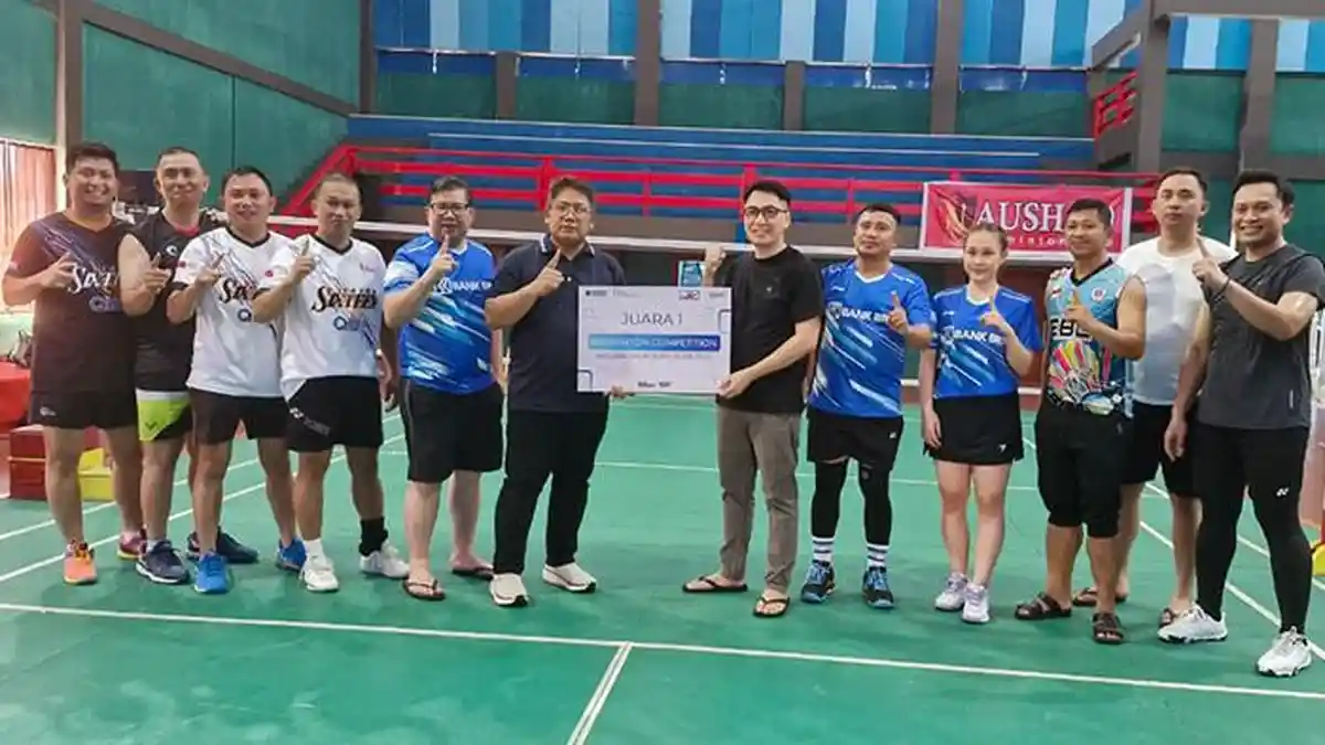 BRI Tondano Dominasi Cabang Bulutangkis di Brilliant Sportartcular 2025