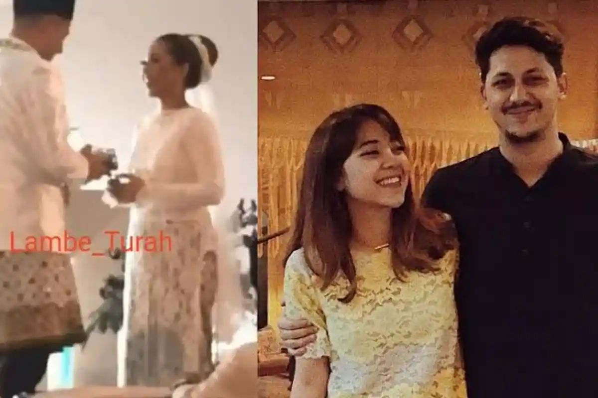 Keenan Pearce dan Gianni Fajri Resmi Menikah, Kok Cara Jalan Mempelai Wanita Begini?