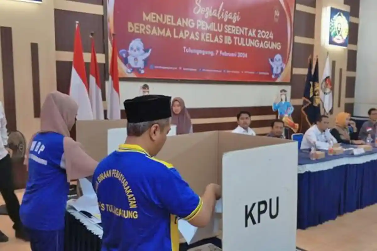 Lapas Tulungagung Siapkan 2 TPS untuk Pilkada Tulungagung dan Pilgub Jatim 2024