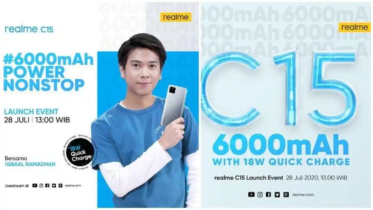 Dibekali Baterai 6.000 mAh, Realme C15 Harganya Rp 1,9 Juta, Ini Caranya agar Dapat Diskon