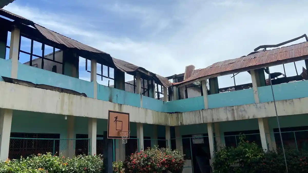 Tak Ada yang Tersisa Pasca-terbakar, Santri Al-Mujahirin Manado: Tinggal Baju di Badan