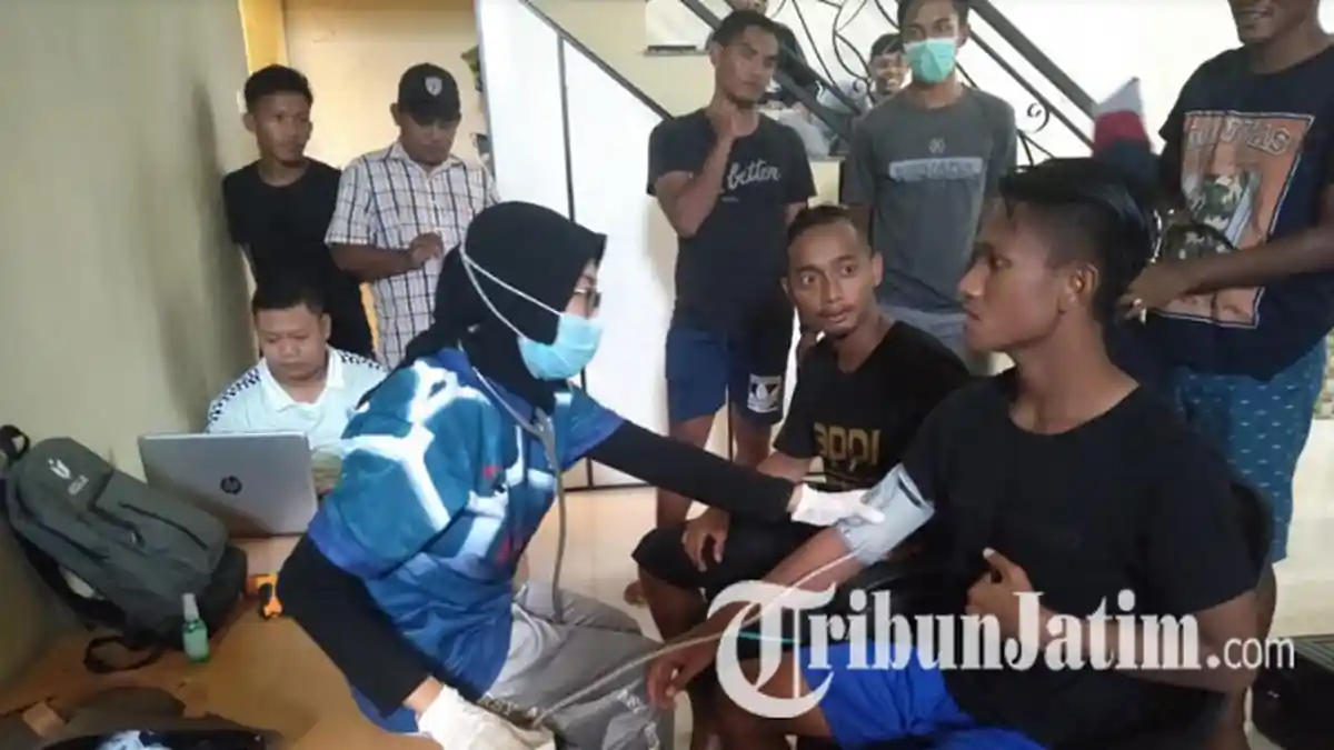 Hasil Rapid Test Covid-19 PSG Gresik, Dokter Tim Sebut 7 Pemain Punya Keluhan