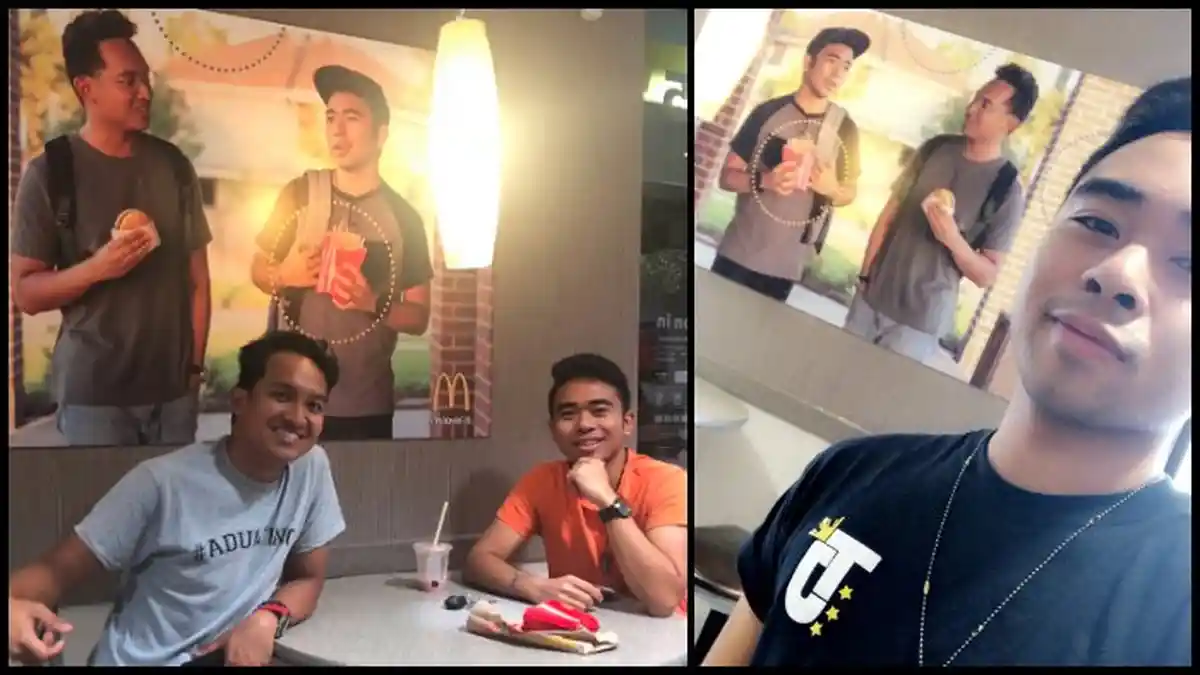 Tak Temukan Poster Seperti Ini di Resto McD, Seorang Pelajar Nekat Pasang Fotonya Sendiri