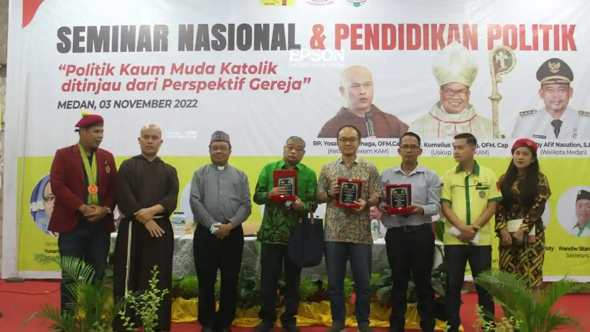 Keuskupan Agung Medan Bekali Umatnya dengan Pendidikan Politik Menyongsong Tahun Politik 2024