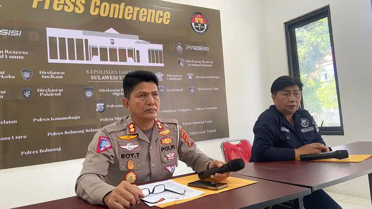 Berikut Jenis Pelanggaran Tertinggi dan Terendah Operasi Keselamatan Samrat 2023 Polda Sulut