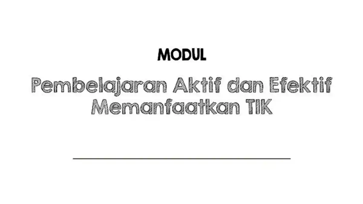 Kunci Jawaban Post Test Modul 1 Pembelajaran Aktif dan Efektif Memanfaatkan TIK, Topik Tools Online