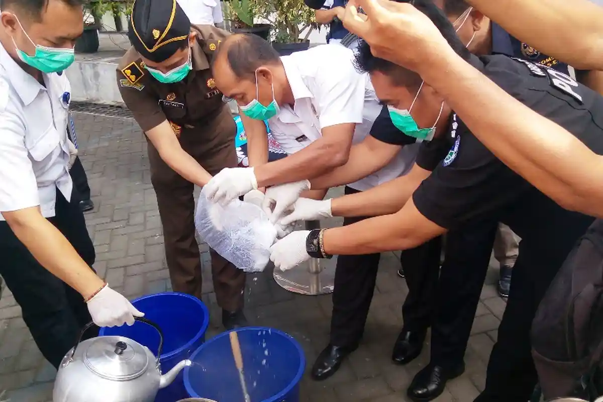 Hingga Agustus, BNNP DIY Musnahkan 6 Kilogram Narkoba