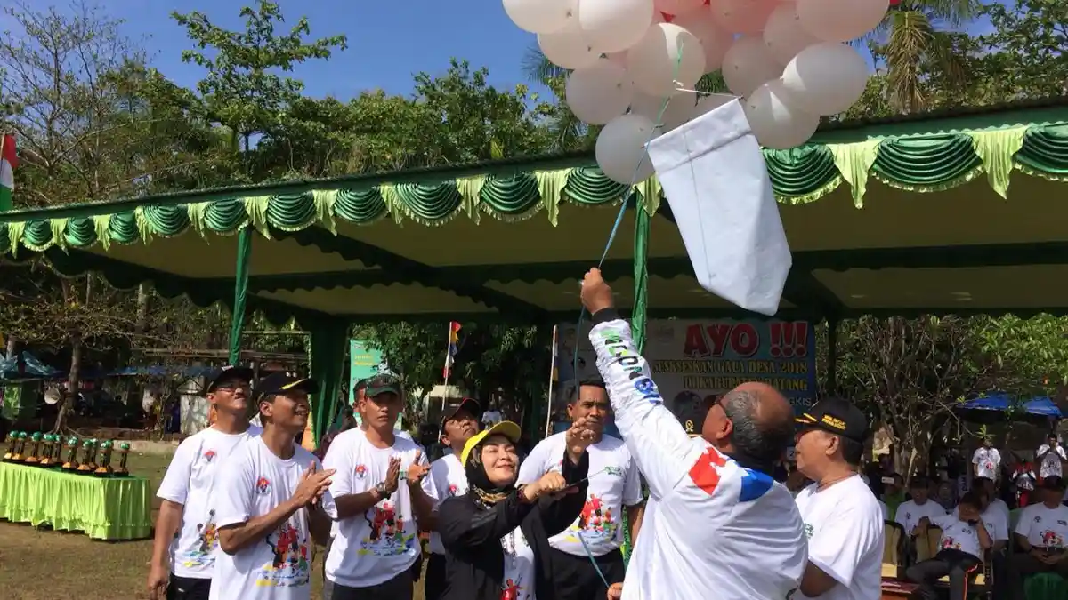 Gala Desa Batang 2018 Perlombakan Empat Cabang Olahraga Unggulan