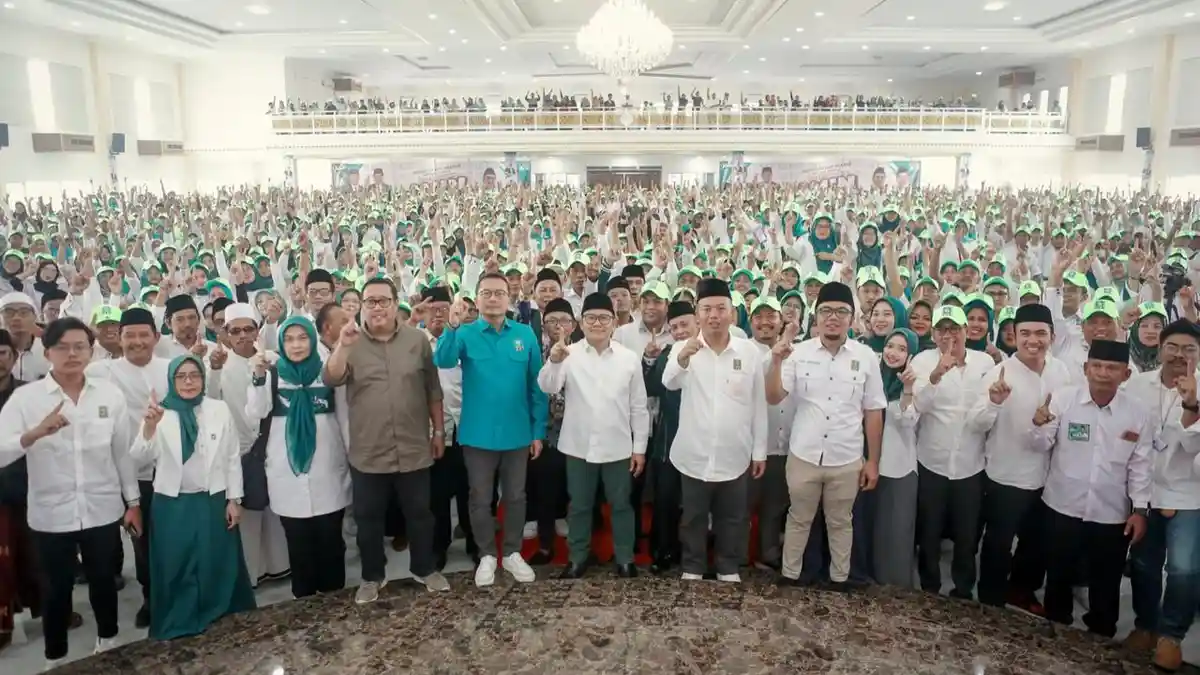 Cak Imin di Hadapan 5.000 Kader Penggerak TPS, ''Setetes Keringat Anda Takkan Sia-sia''
