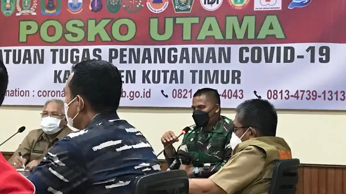 Dandim 0909/Sangatta Ingin Data Pembagian Penerima Vaksin Covdi-19 di Kutim Segera Rampung