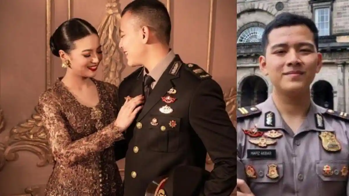 Sosok Iptu Hafiz Jebolan Akpol Resmi Jadi Mantu Andika eks Panglima TNI, JK Hadiri Pernikahan