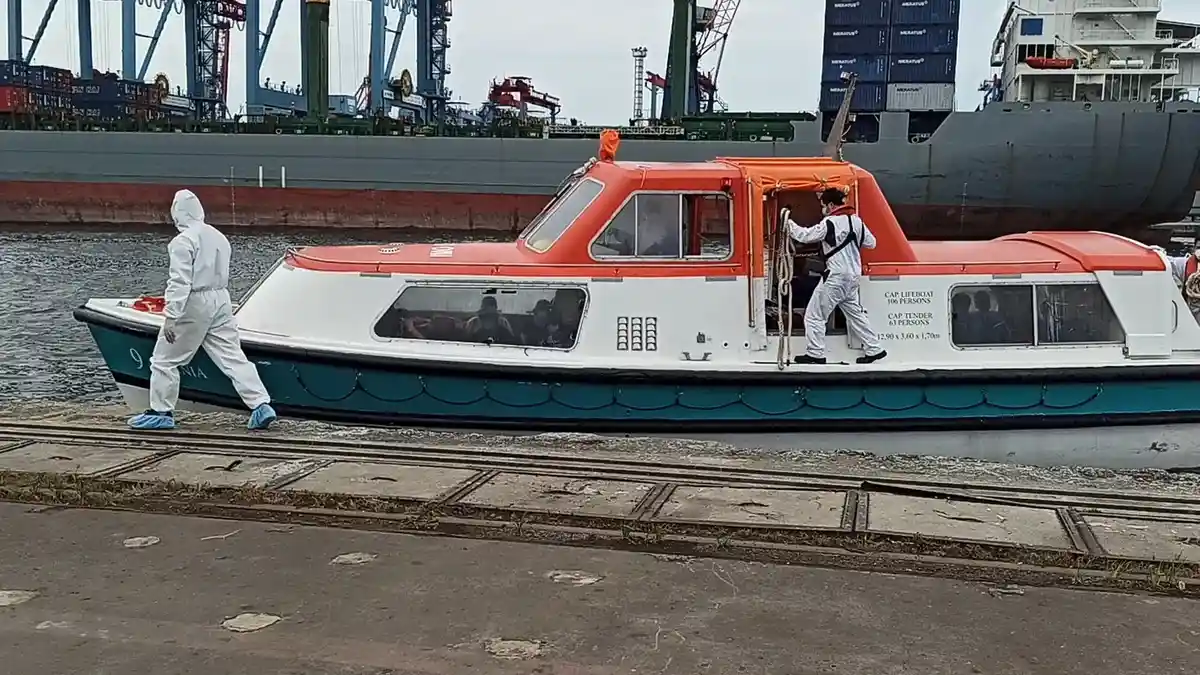 8 dari 57 WNI ABK MV Artania Positif Corona dari Hasil Rapid Test