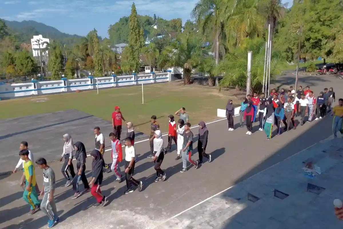 71 Paskibraka Kabupaten Mamuju Mulai Jalani Pradiklat