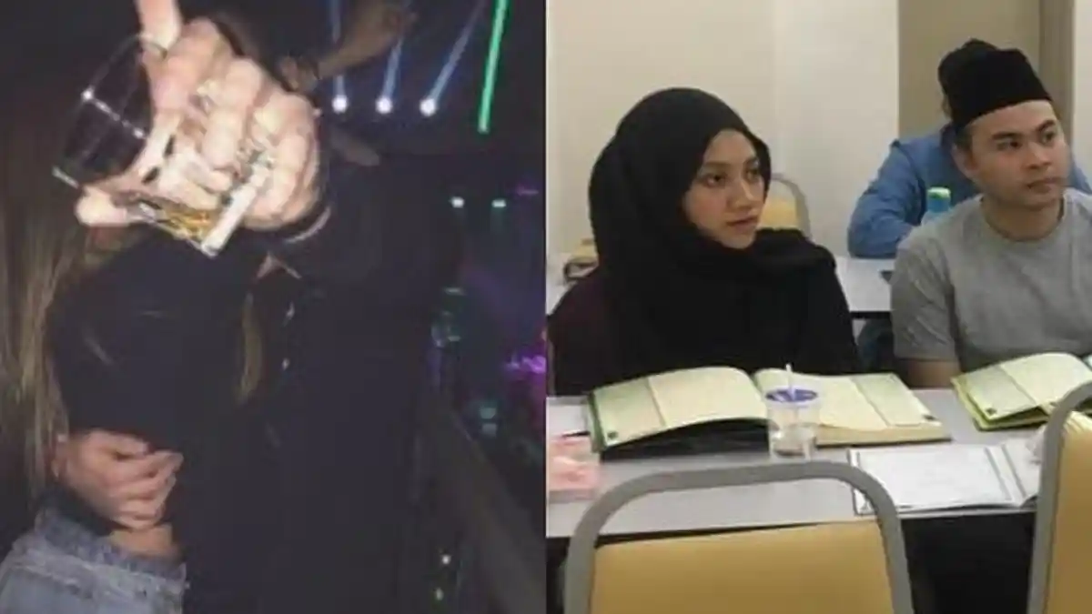 Berawal di Kelab Malam Berujung ke Pengajian, Kisah Cinta Pasangan Muda Ini VIral
