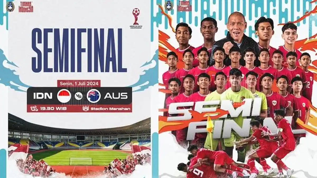 Jadwal ASEAN Cup 2024 dan Jam Tayang Timnas Indonesia U-16 vs Australia Hari Ini, Live Indosiar