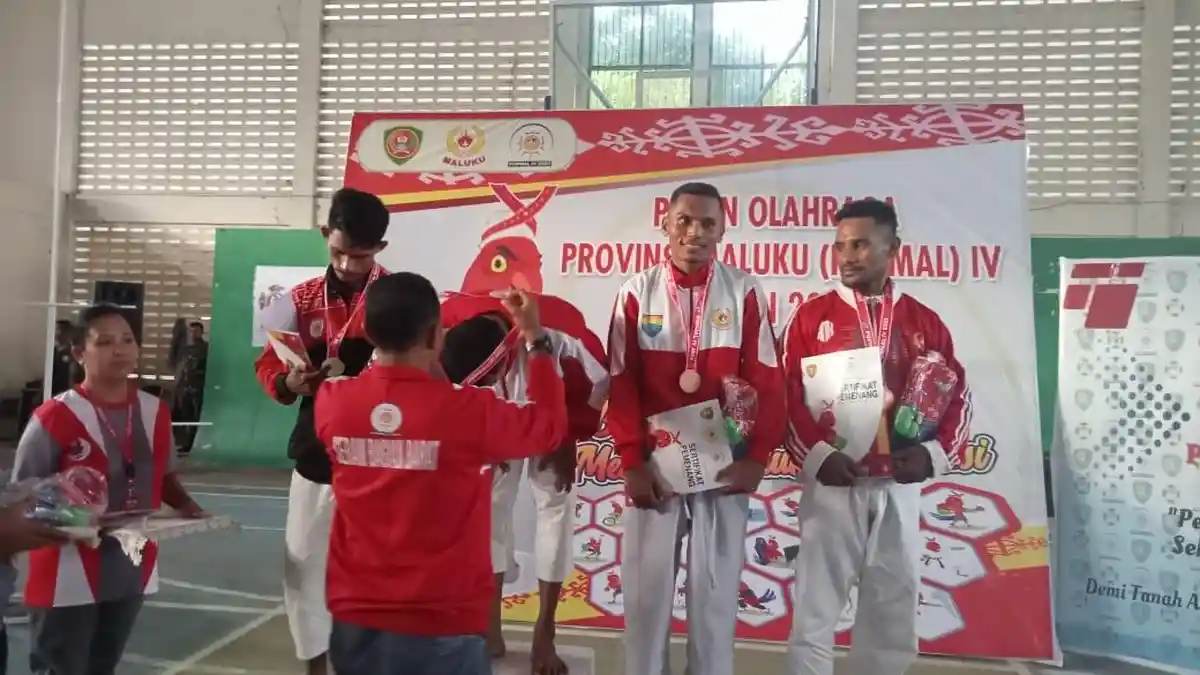 Cabor Kempo Seram Bagian Barat Raih 12 Medali di Popmal 2022