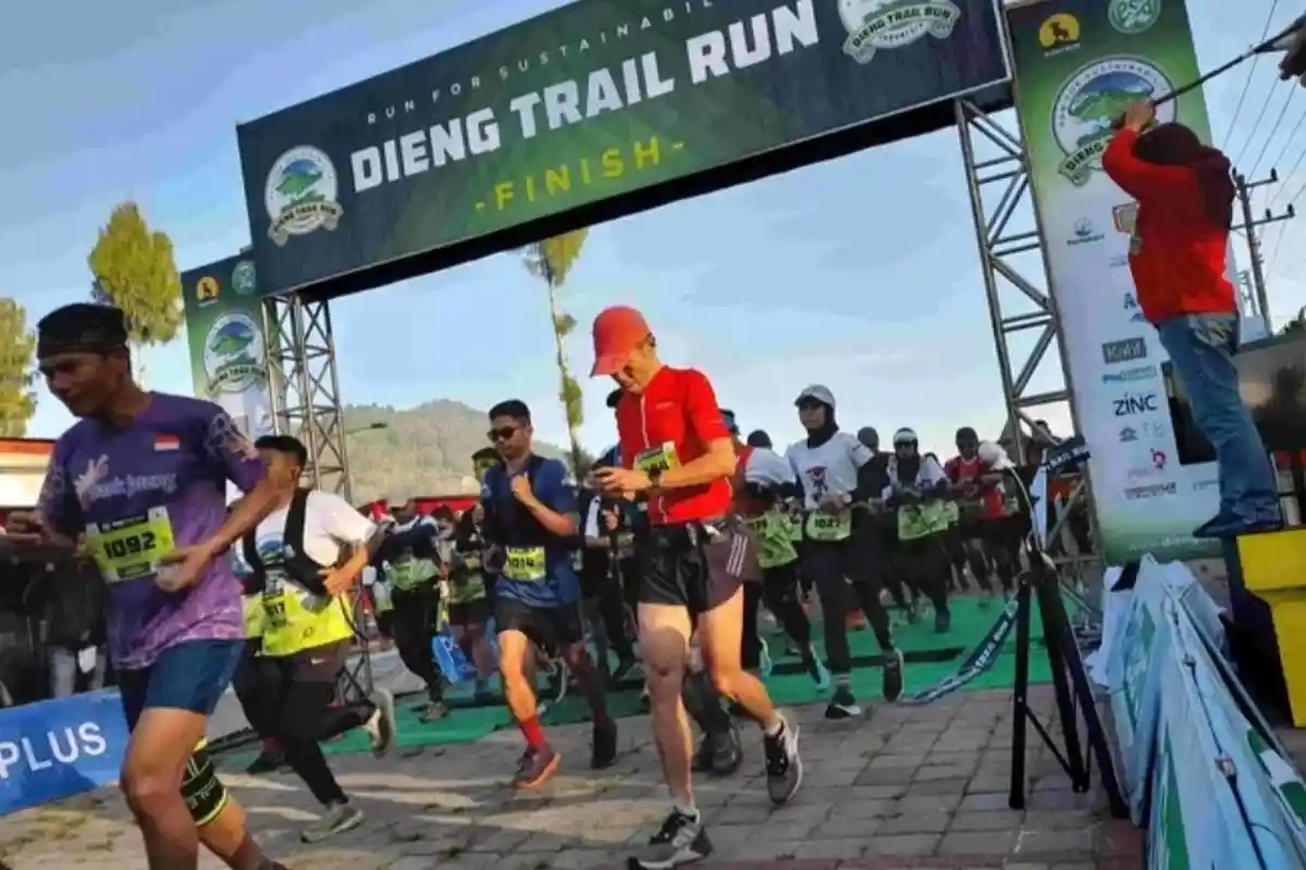Dieng Trail Run 2025, Sensasi Lari Lintas Alam di Pegunungan Dieng