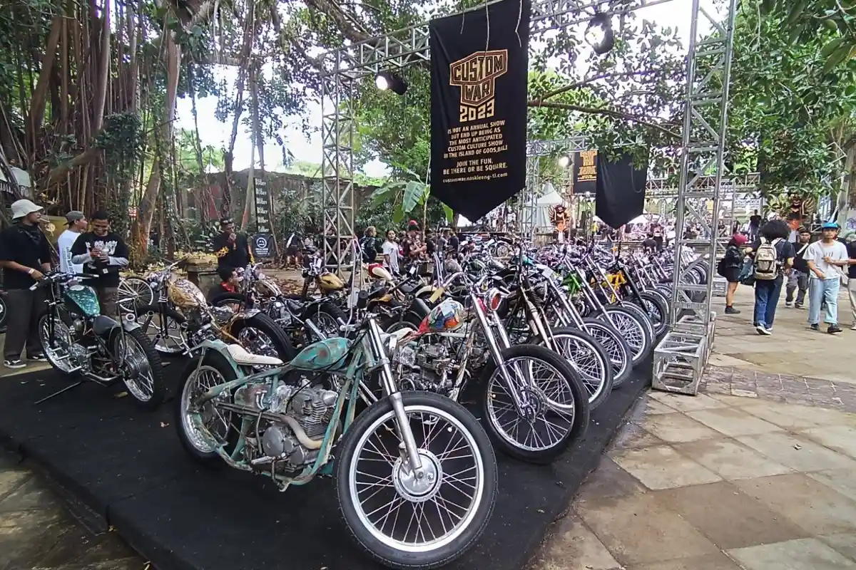 Naskleeng 13 Custom War 2023 Manfaatkan Tempat Angker Taman Festival, Targetkan 40 Ribu Pengunjung