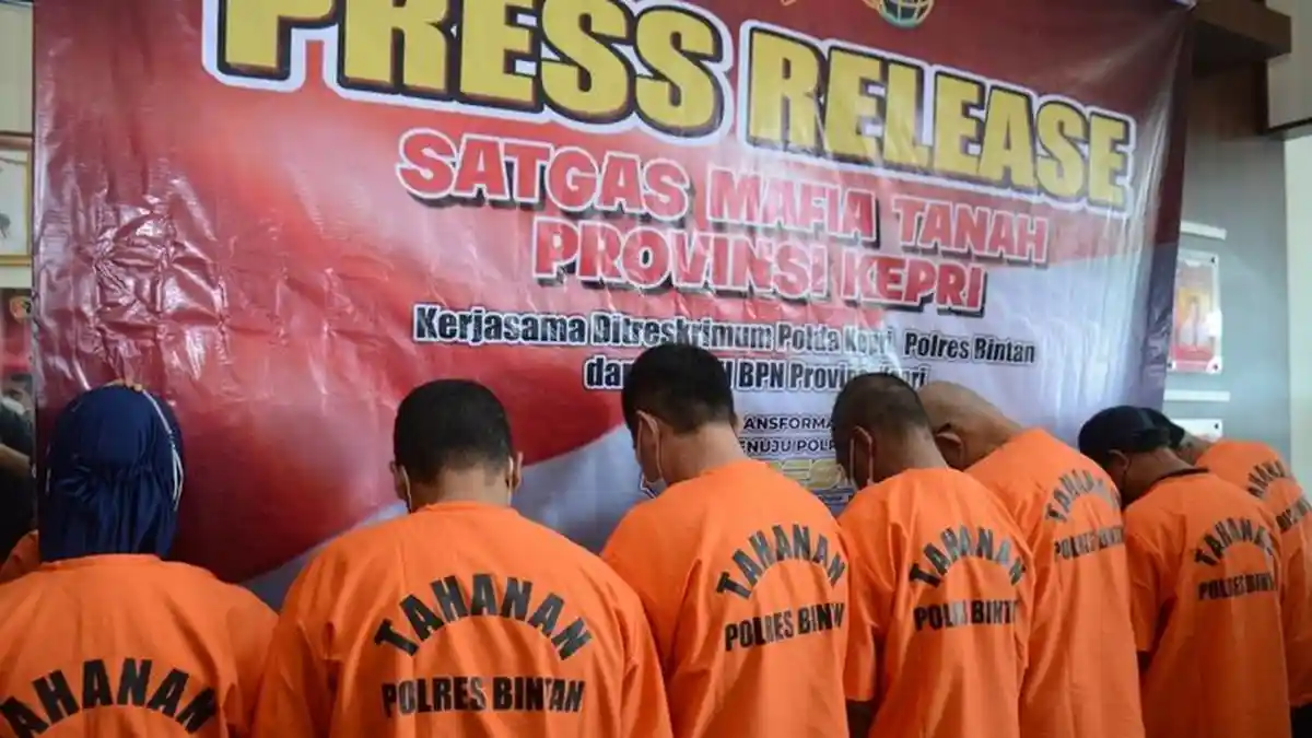 Sindikat Pemalsuan Surat Tanah 48 HA, 19 Orang Jadi Tersangka