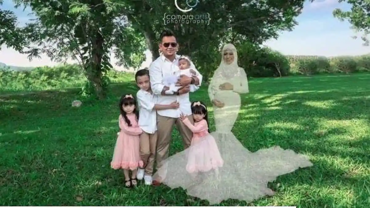 Pria Ini Lakukan Sesi Foto dengan 'Arwah' Istrinya, Ternyata Ini Tujuannya