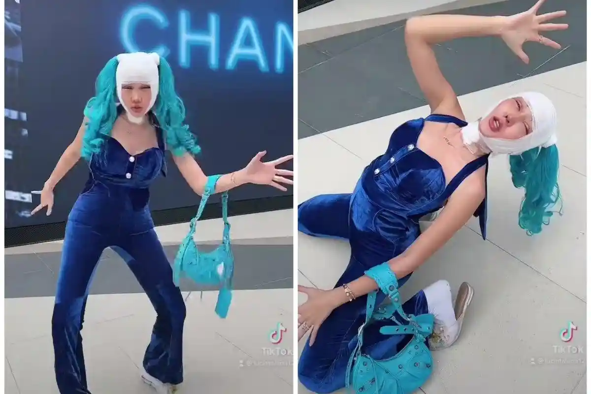 Lucinta Luna Joget Kayang Usai Operasi Jakun, Aksinya Jadi Sorotan