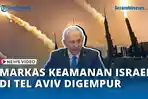VIDEO - Markas Keamanan Israel di Tel Aviv Digempur, Hizbullah Klaim 21 Tank Merkava Hancur
